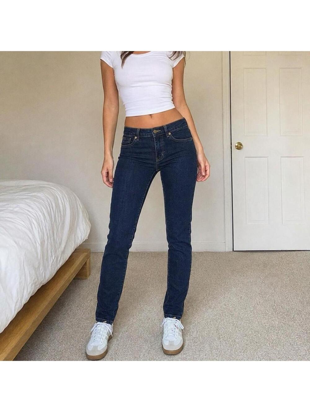Draper James Skinny Jeans Size 27 – Women’s Blue Denim Fitted Stretch Jeans